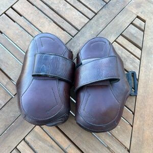 Prestige Italia Leather Fetlock Jumping Boots Size Large